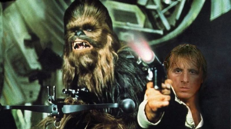 Owen Hart is Han Solo & The British Bulldog is Chewbacca...